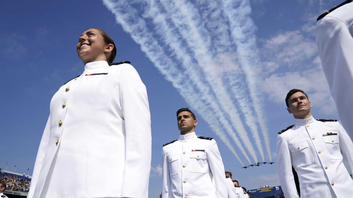 Naval Academy recruits