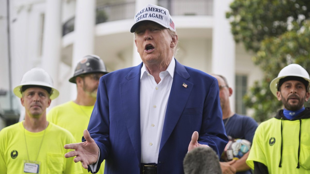 Donald Trump en la Casa Blanca