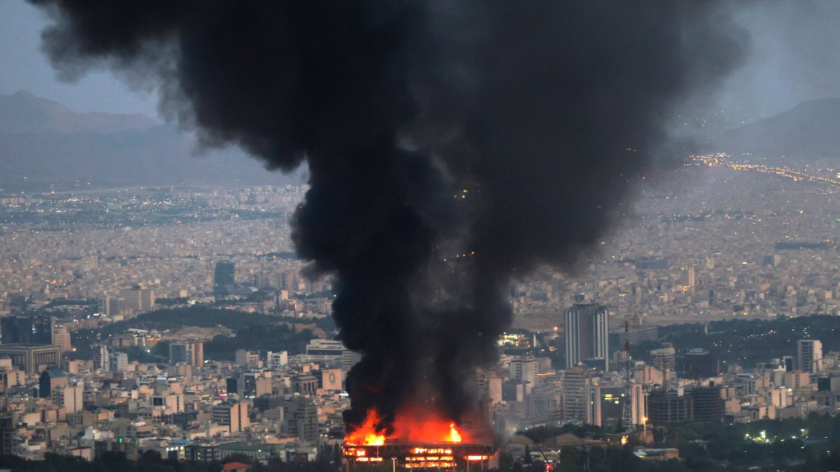 Israeli bombing in Iran