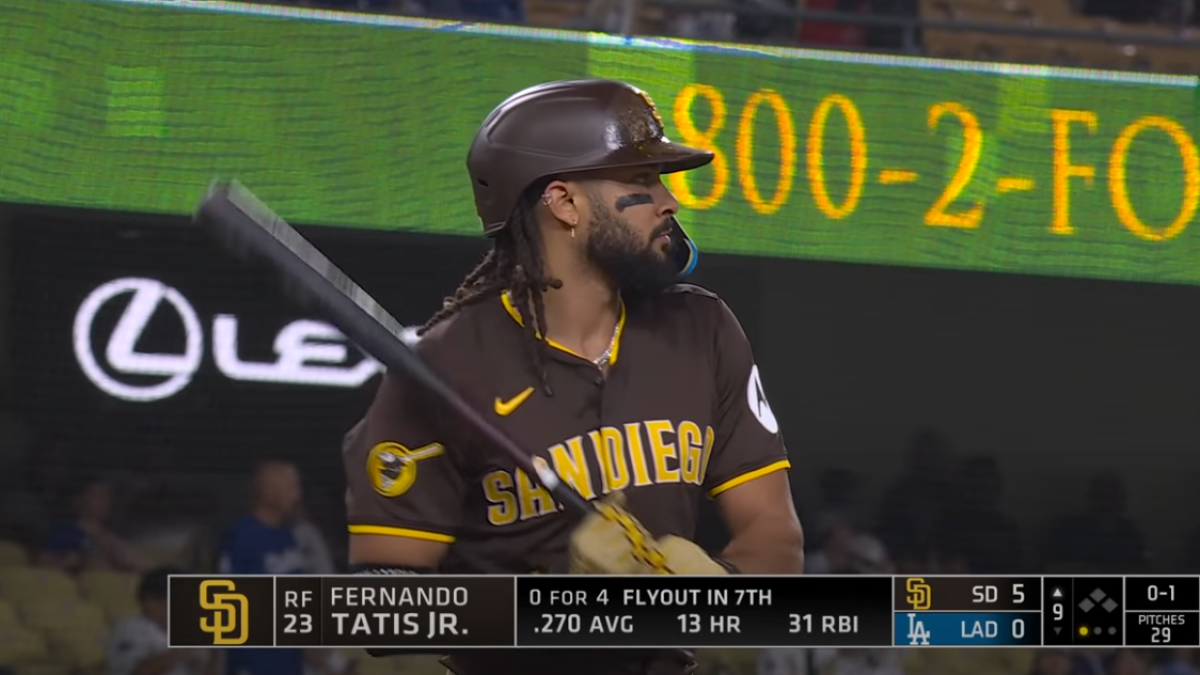 Fernando Tatis en el campo - Captura de pantalla YouTube