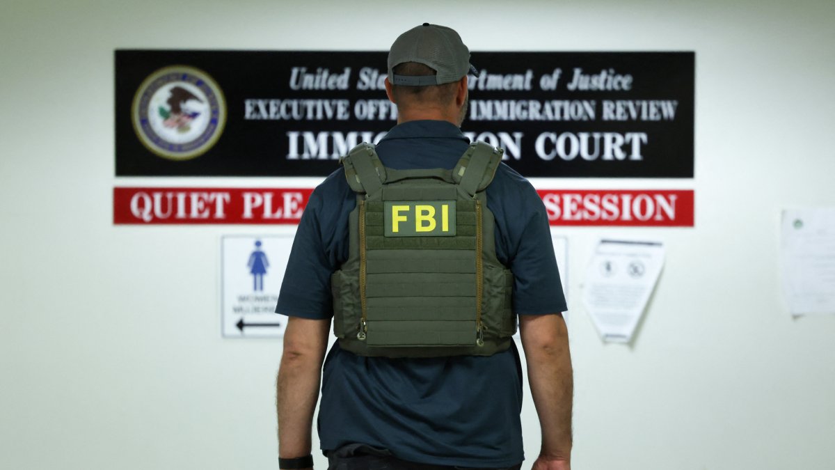 An FBI agent in New York/ Charly Triballeau.