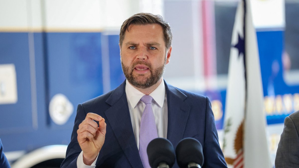 JD Vance en Los Ángeles.