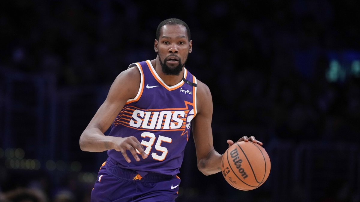 Kevin Durant, con los Phoenix Suns