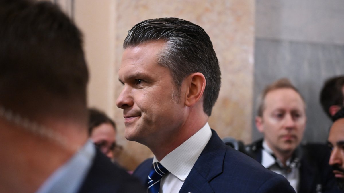 Hegseth on Capitol Hill
