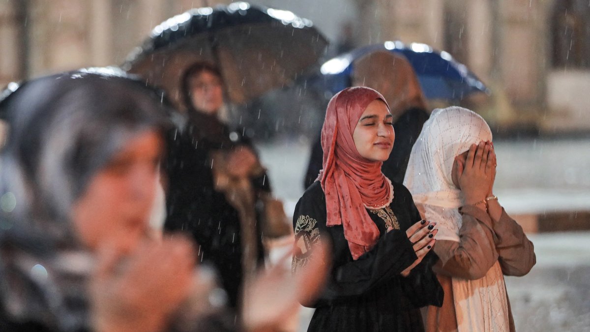Mujeres Musulmanas-Imagen de Archivo