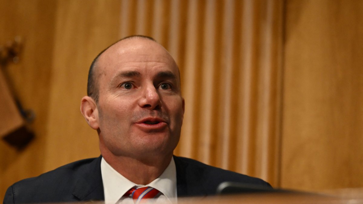 El senador Lee en Capitol Hill/ Andrew Caballero- Reynolds