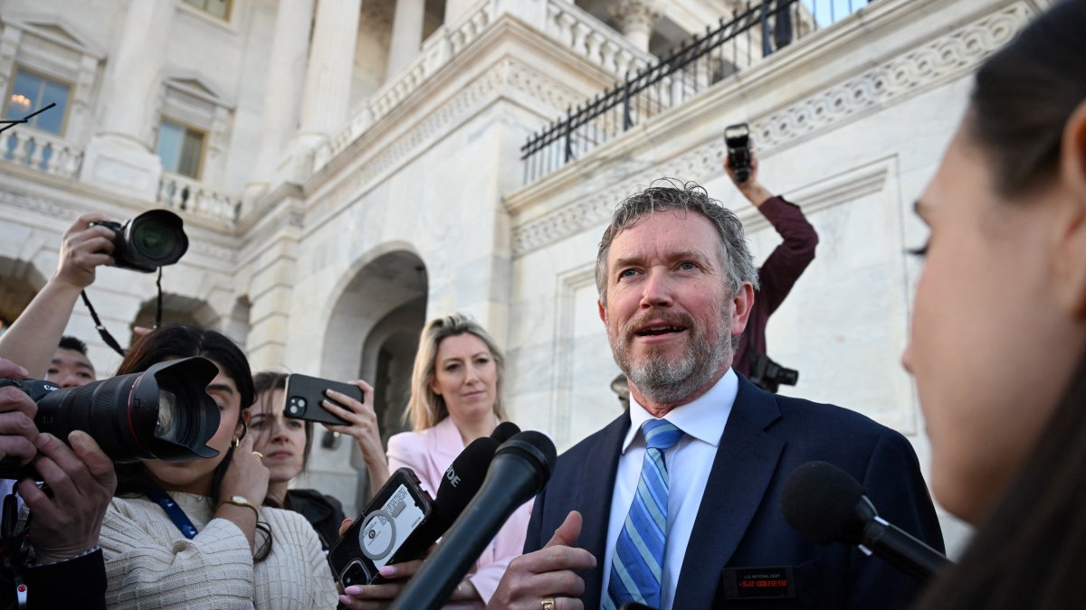 Massie en Capitol Hill/ Roberto Schimdt