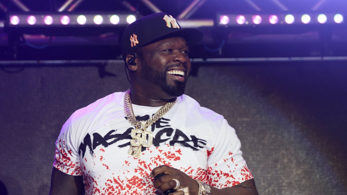 50 Cent durante un concierto/ Jack Guez