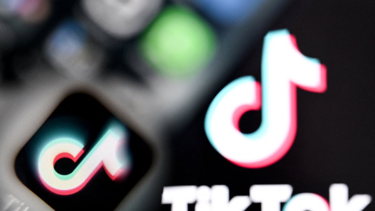 Image of the logo of social networking platform TikTok.