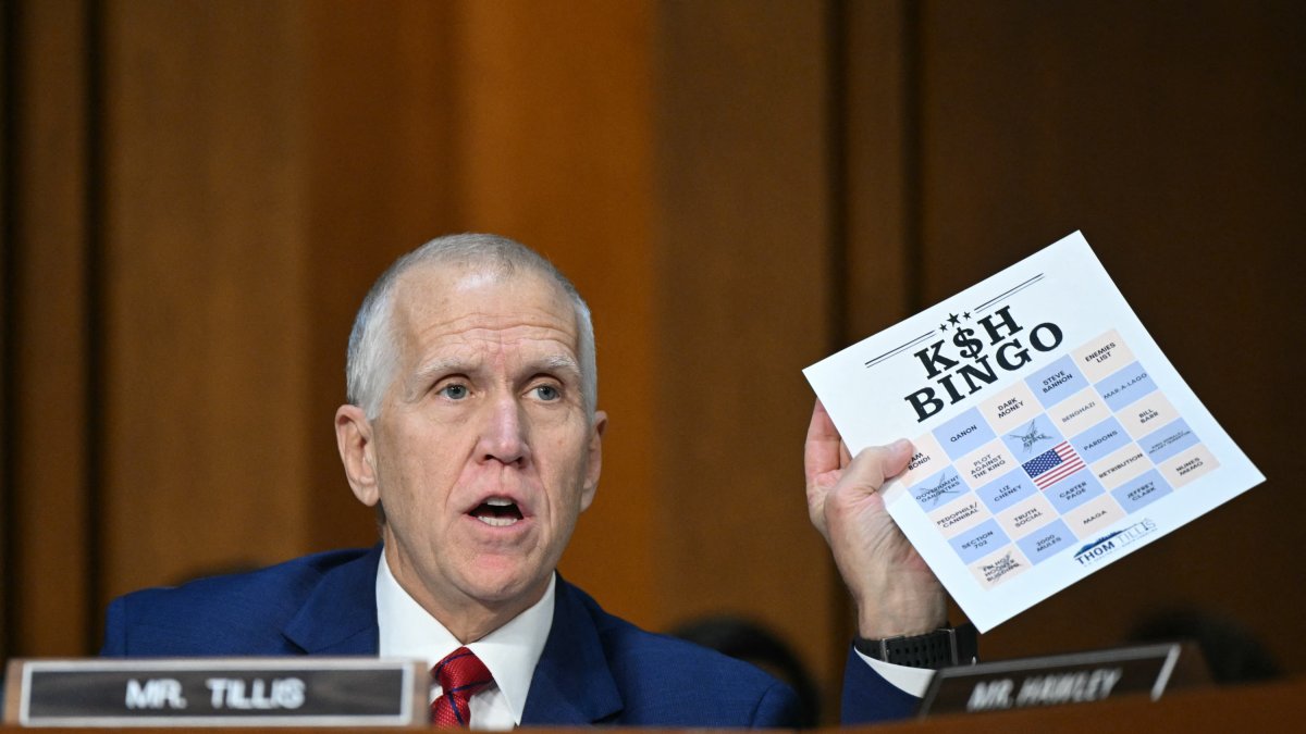 Thom Tillis en una imagen de archivo