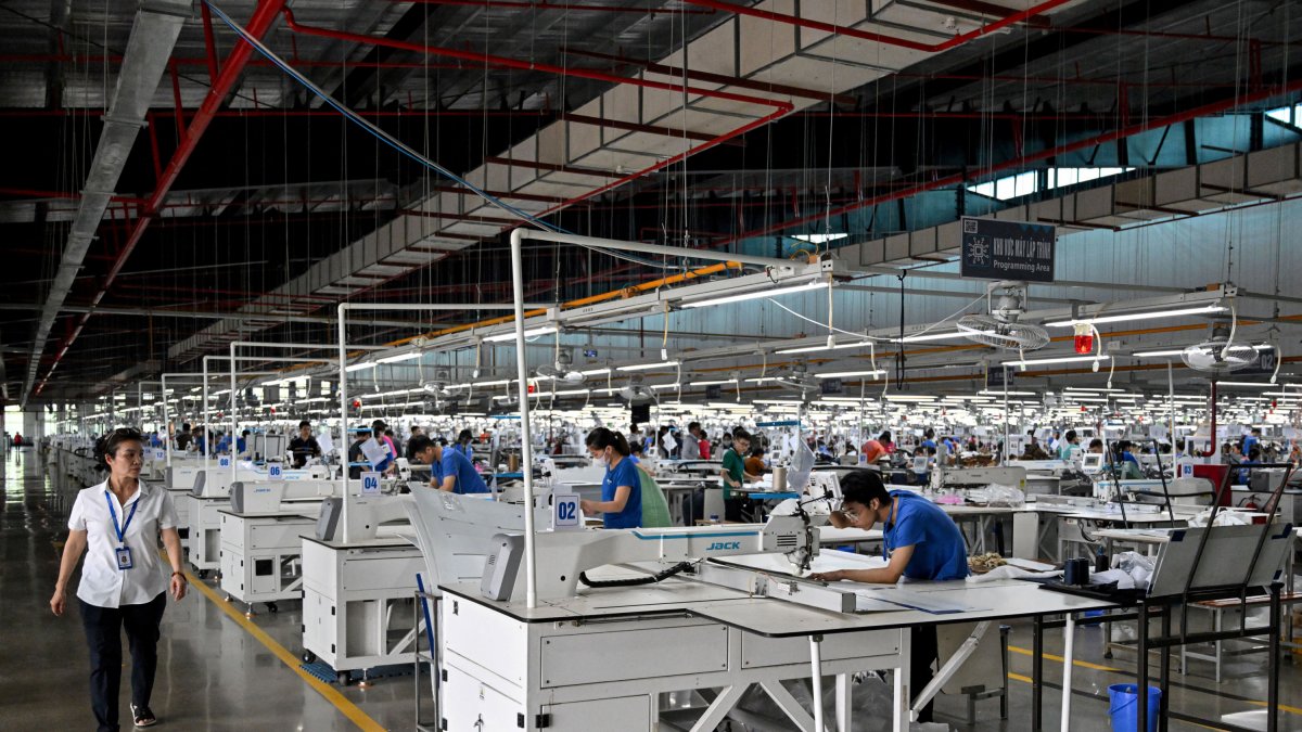 Fábrica textil en Vietnam