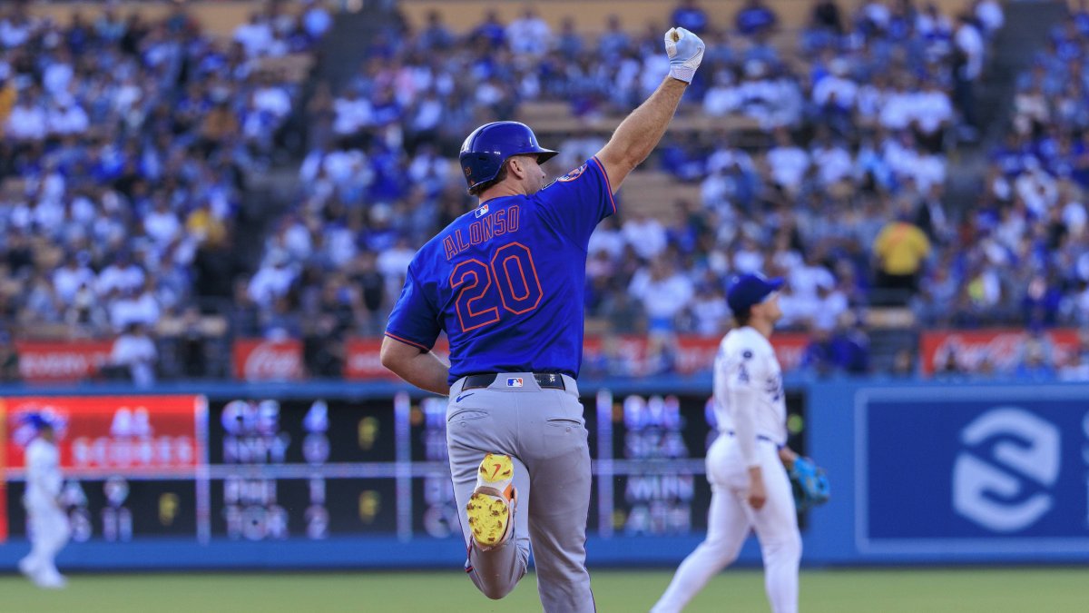 Pete Alonso, de los Mets de Nueva York. Imagen de archivo