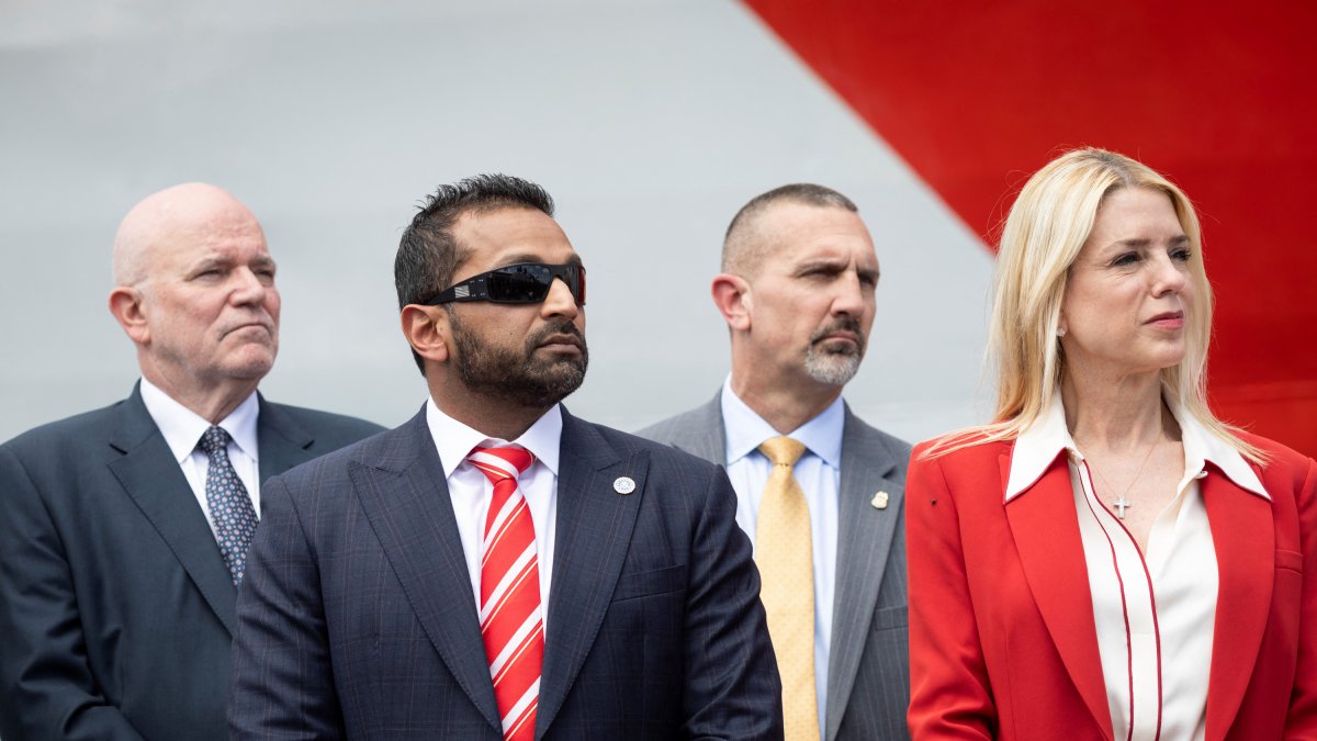 Patel and Bondi in Florida/ Marco Bello