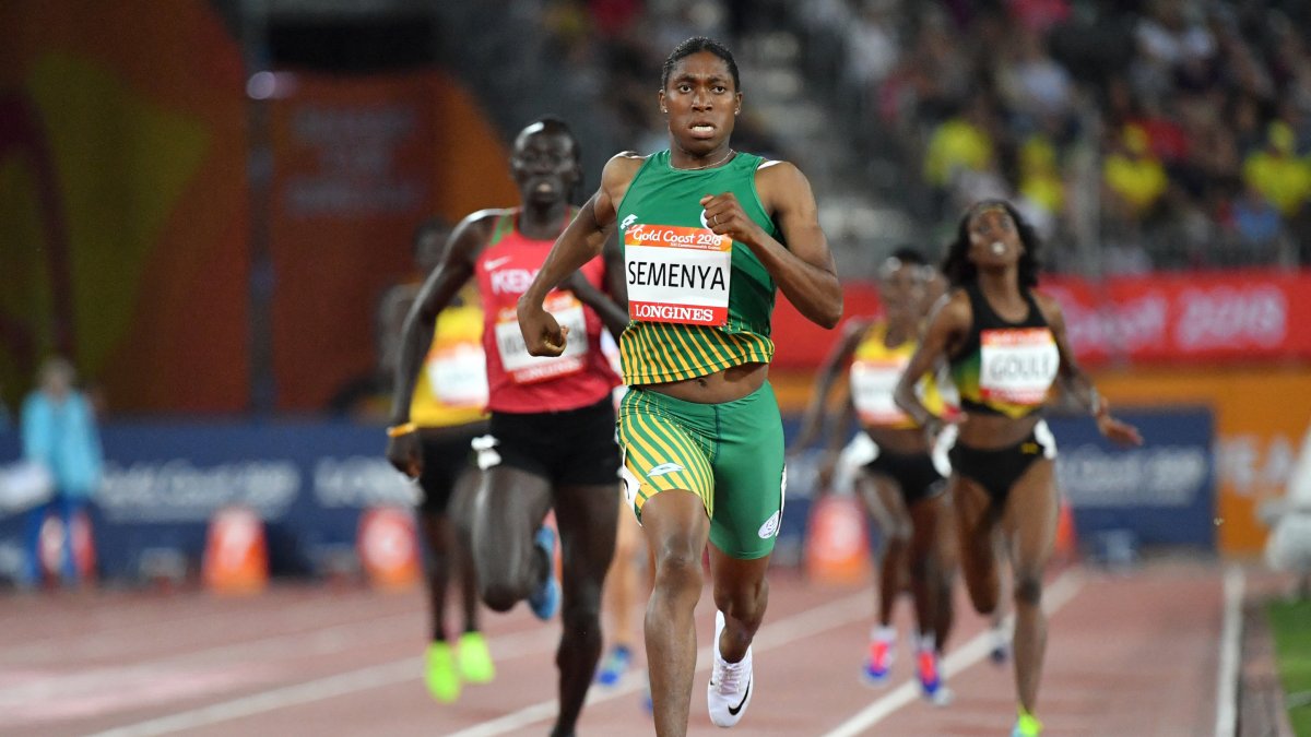 Semenya, during a competition in 2018.