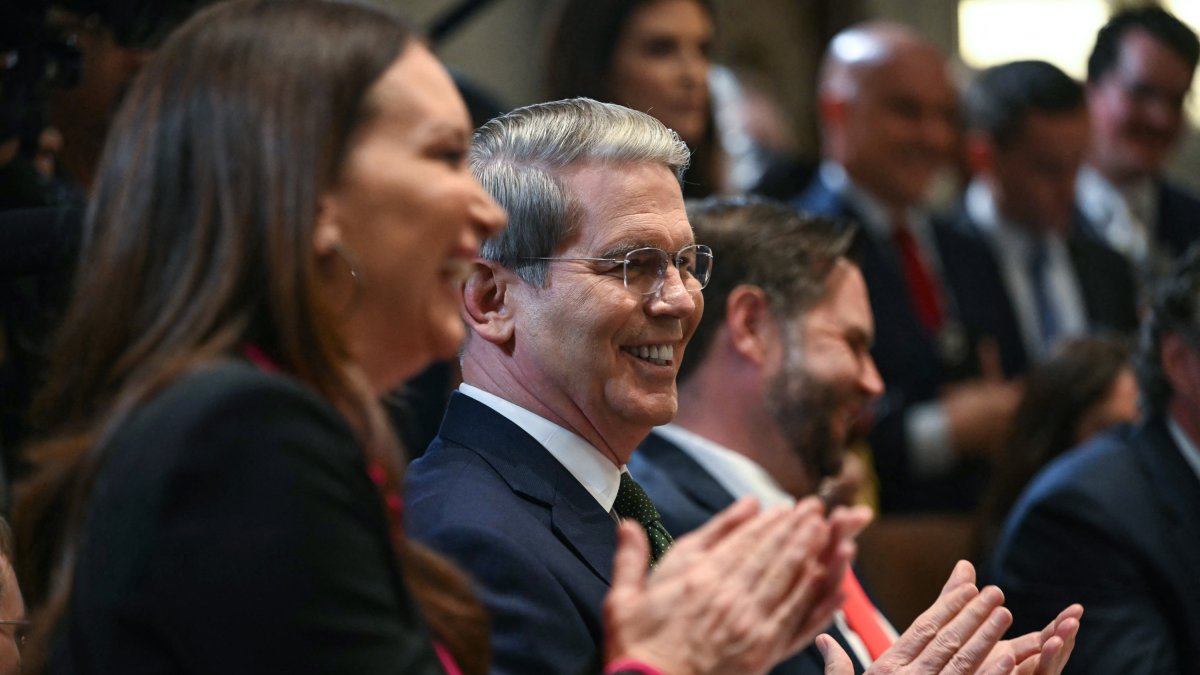 Bessent en una reunión de gabinete/ Andrew Caballero- Reynolds