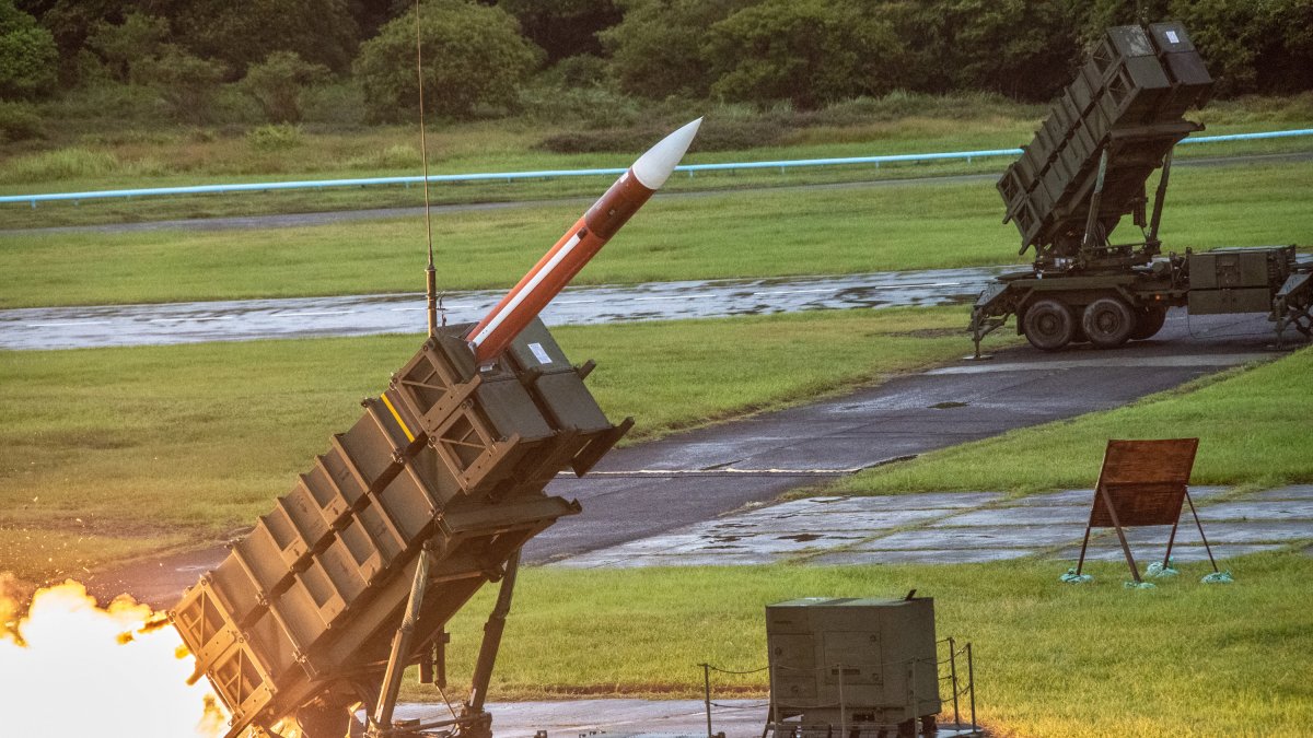 File photo of a Patriot missile launch