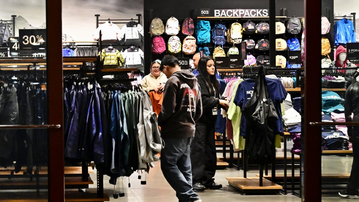 Imagen de archivo de consumidores estadounidenses