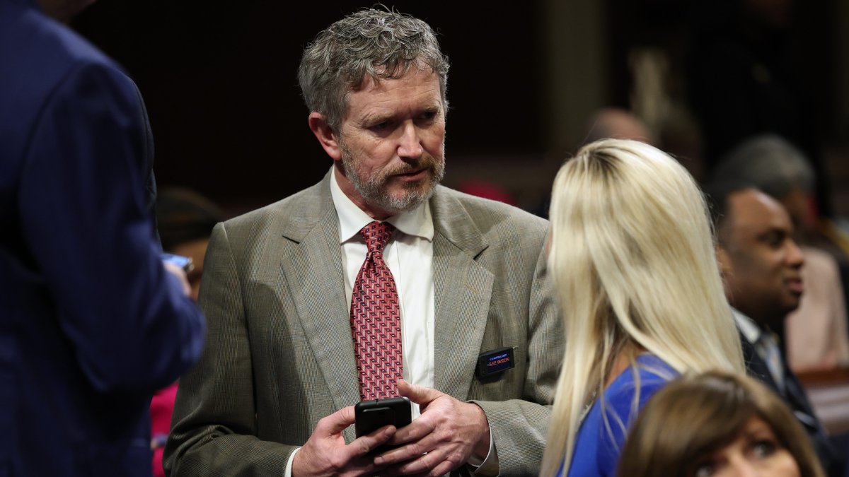 Rep. Thomas Massie (R-KY) and Rep. Marjorie Taylor Greene (R-GA)