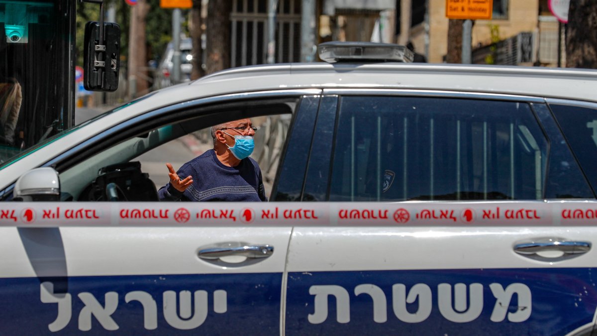 Israel Police patrol car (generic image)