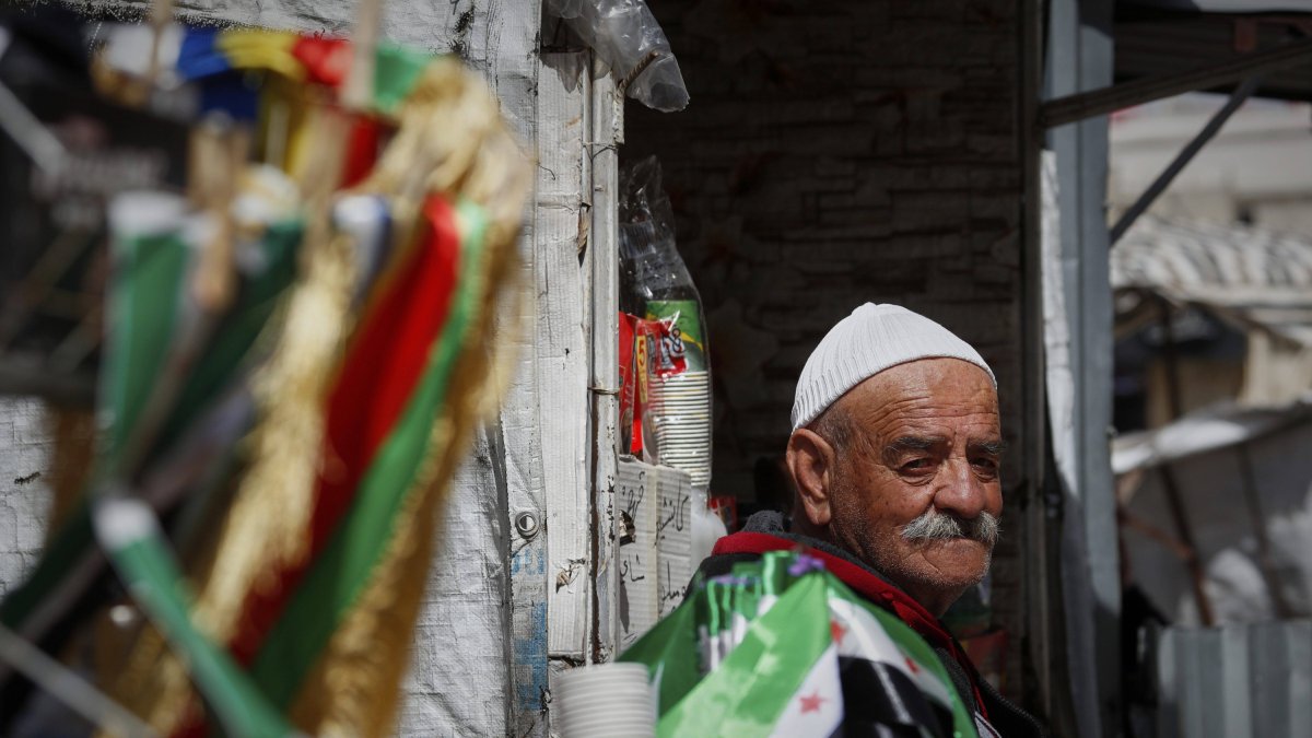 Un anciano druso en Siria