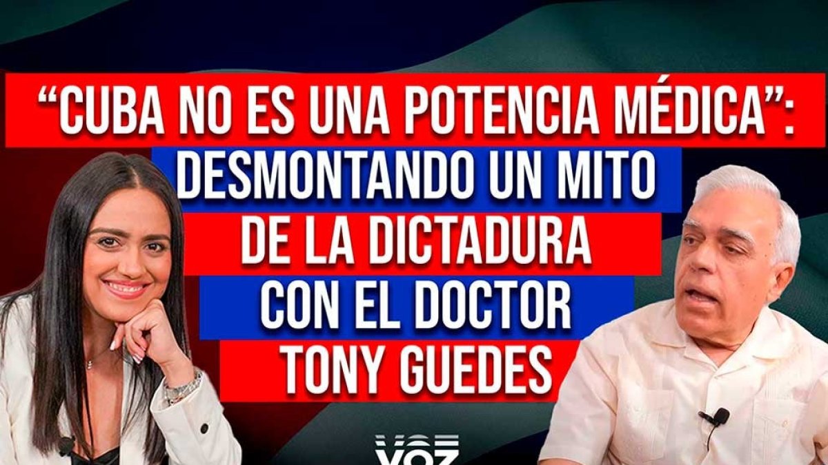 Entrevista al Dr. Tony Guedes sobre sanidad en Cuba