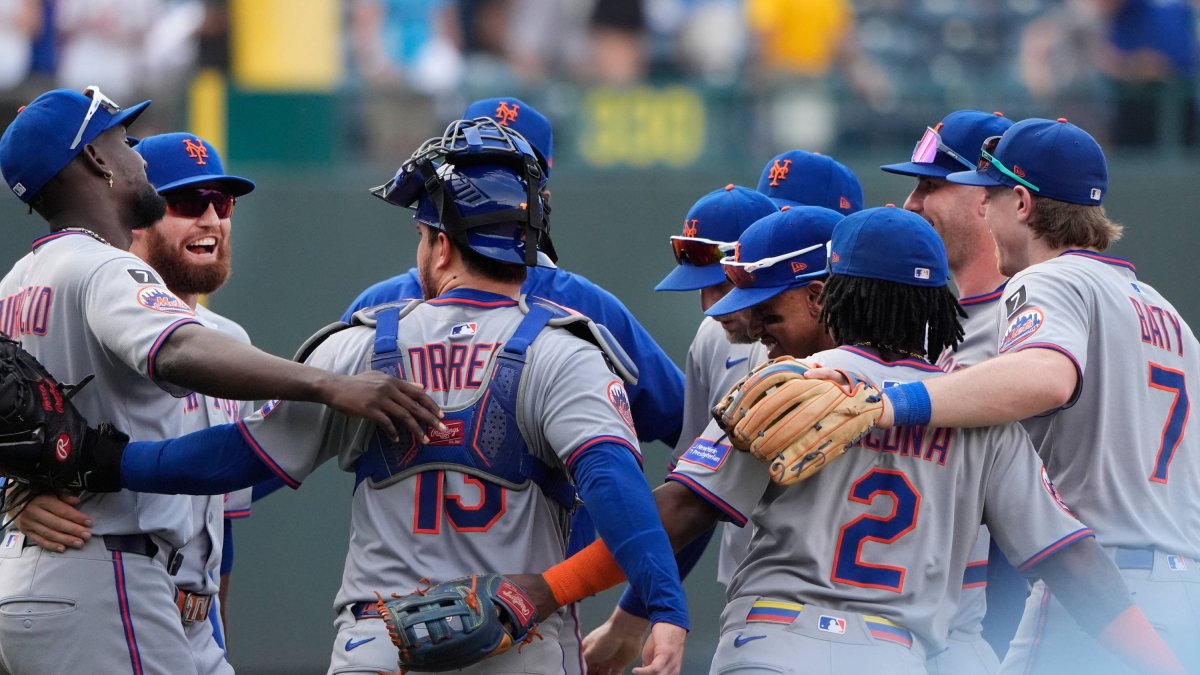 Los Mets celebran una victoria