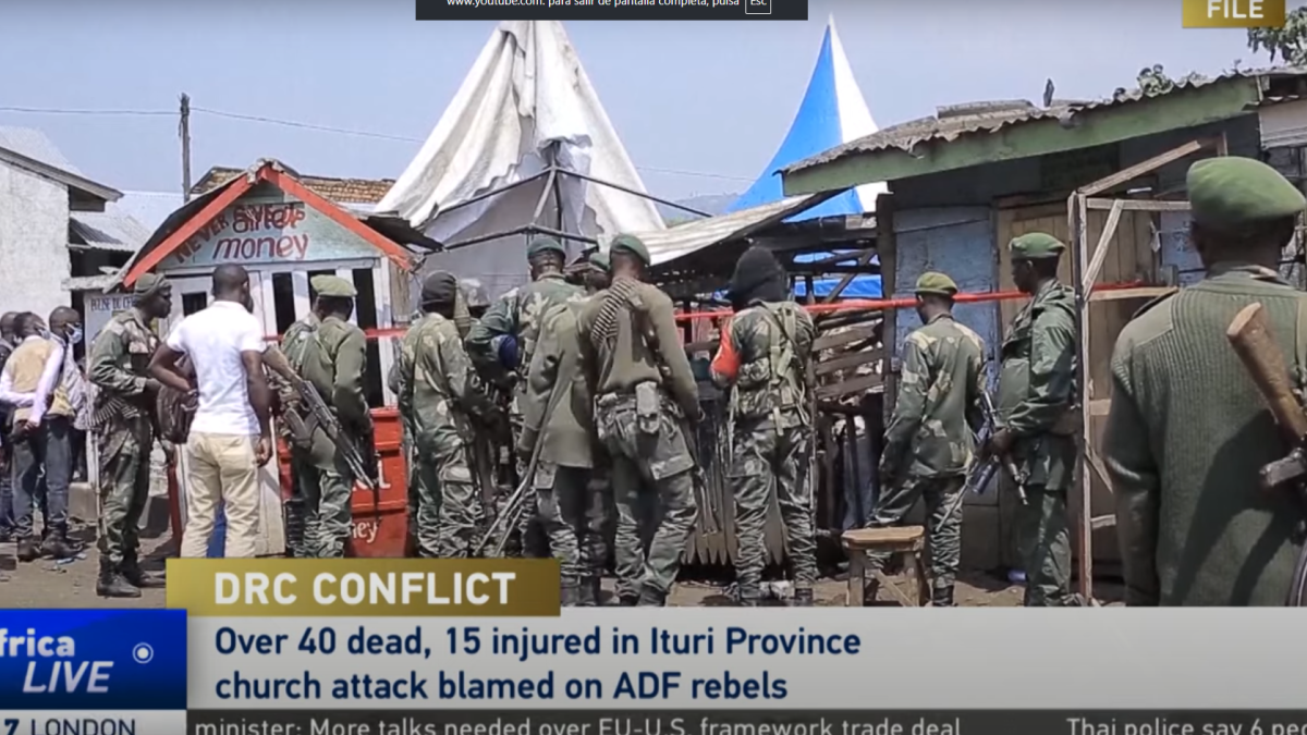 Ataque islamista contra una iglesia de la República Democrática del Congo