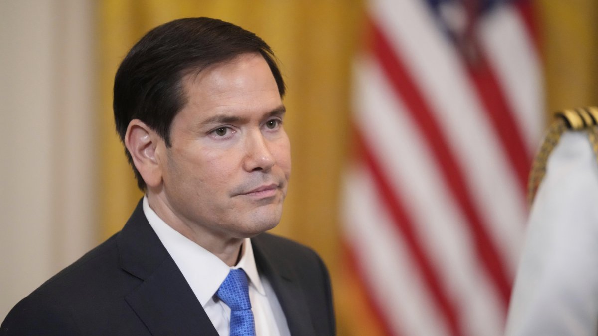 Secretary of State Marco Rubio, in a file image