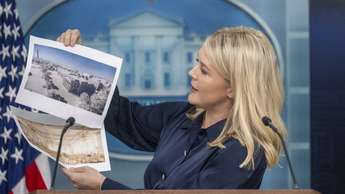 Leavitt en conferencia de prensa/ Jim Watson