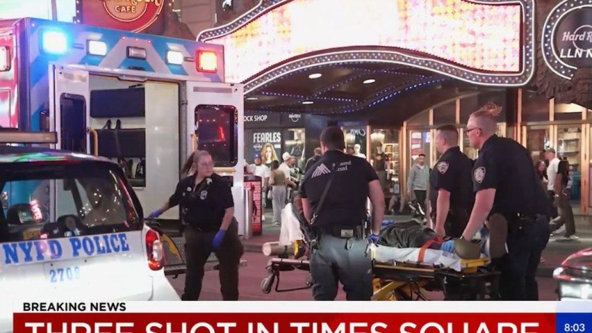 Escena del crimen en Times Square