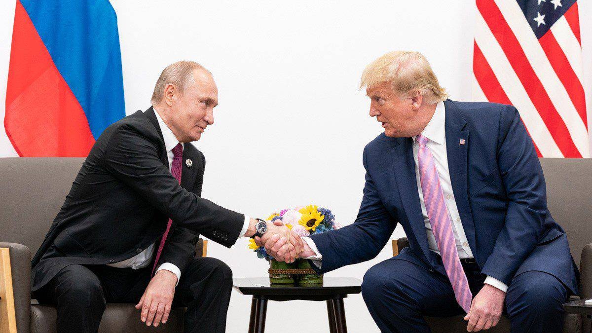 Donald Trump y Vladimir Putin en 2019