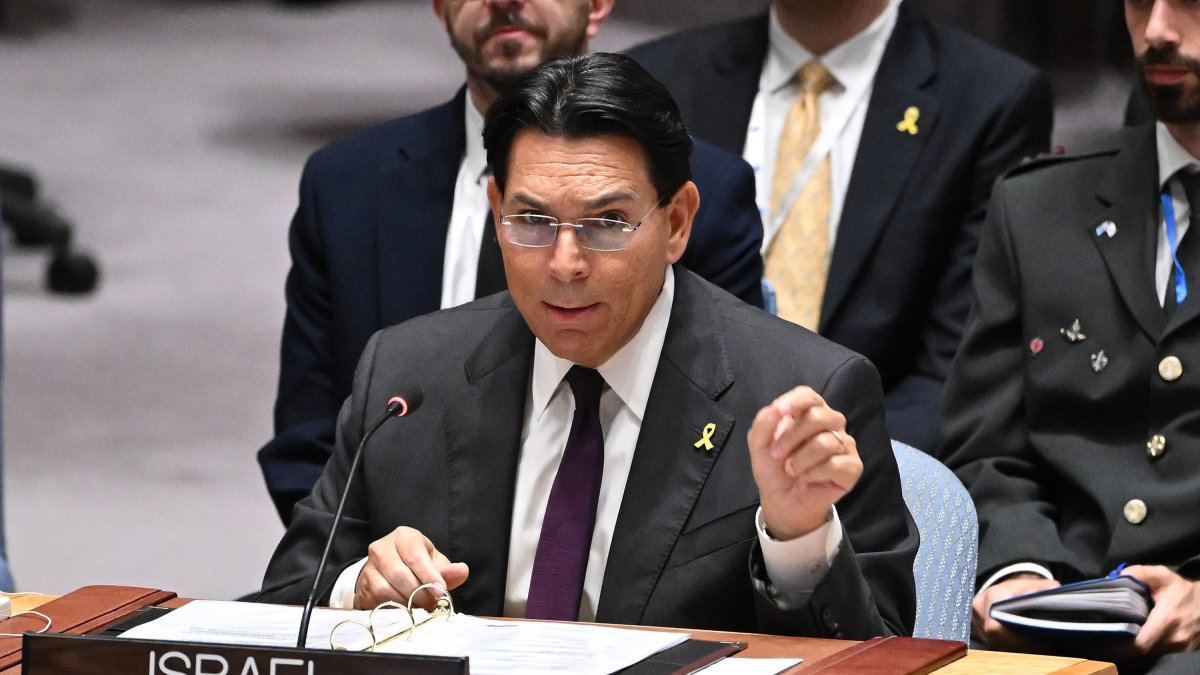 Danny Danon, representante permanente de Israel ante la ONU