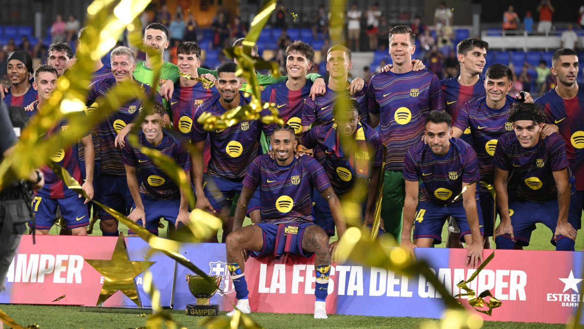 El Barcelona celebra el Joan Gamper.