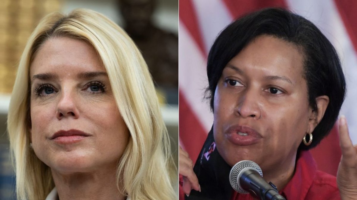 Pam Bondi and Muriel Bowser