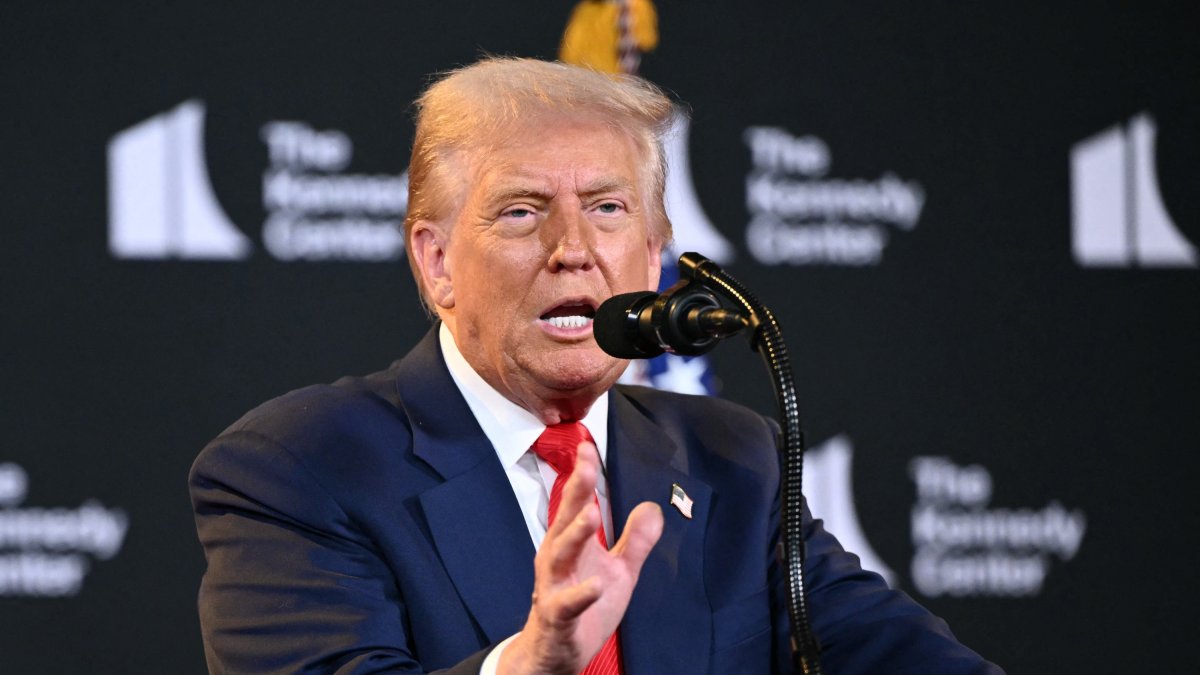 President Donald Trump at the Kennedy Center (Archive)/ Mandel Ngan