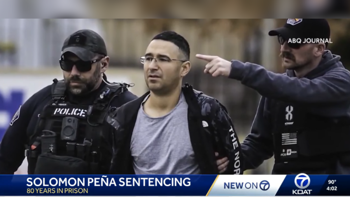 Solomon Pena, former Republican candidate for New Mexico, in a file image