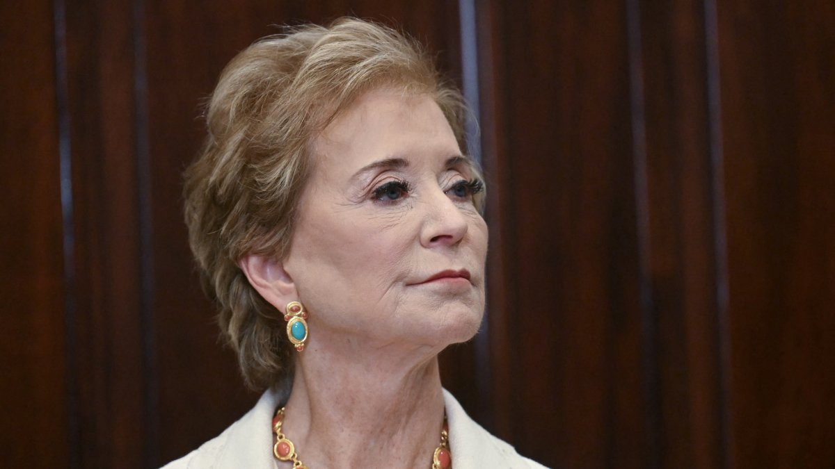 Linda McMahon en la Casa Blanca/ Jim Watson
