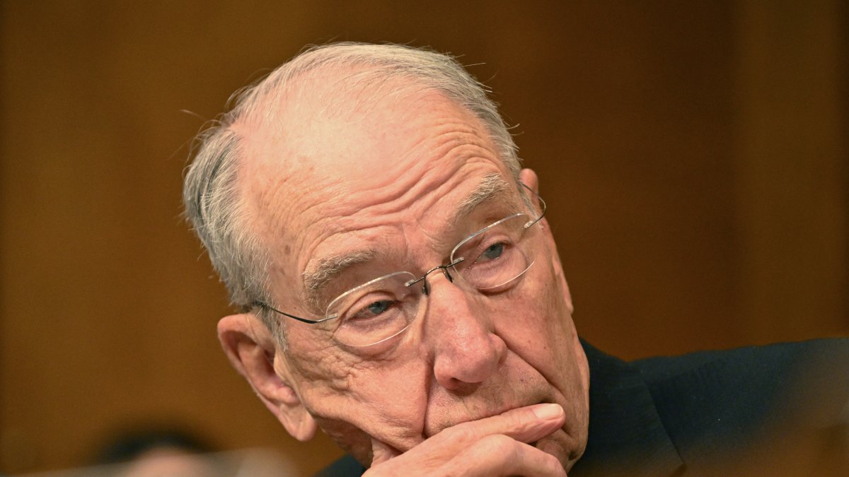 Chuck Grassley, during a Senate hearing