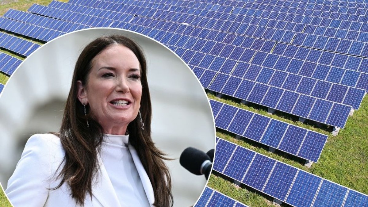 La secretaria de Agricultura, Brooke Rollins