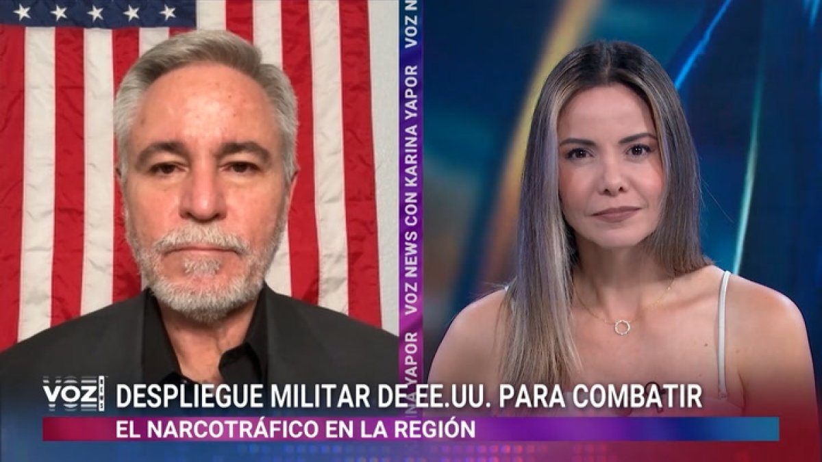 Karina Yapor y Jesús Romero en Voz News.