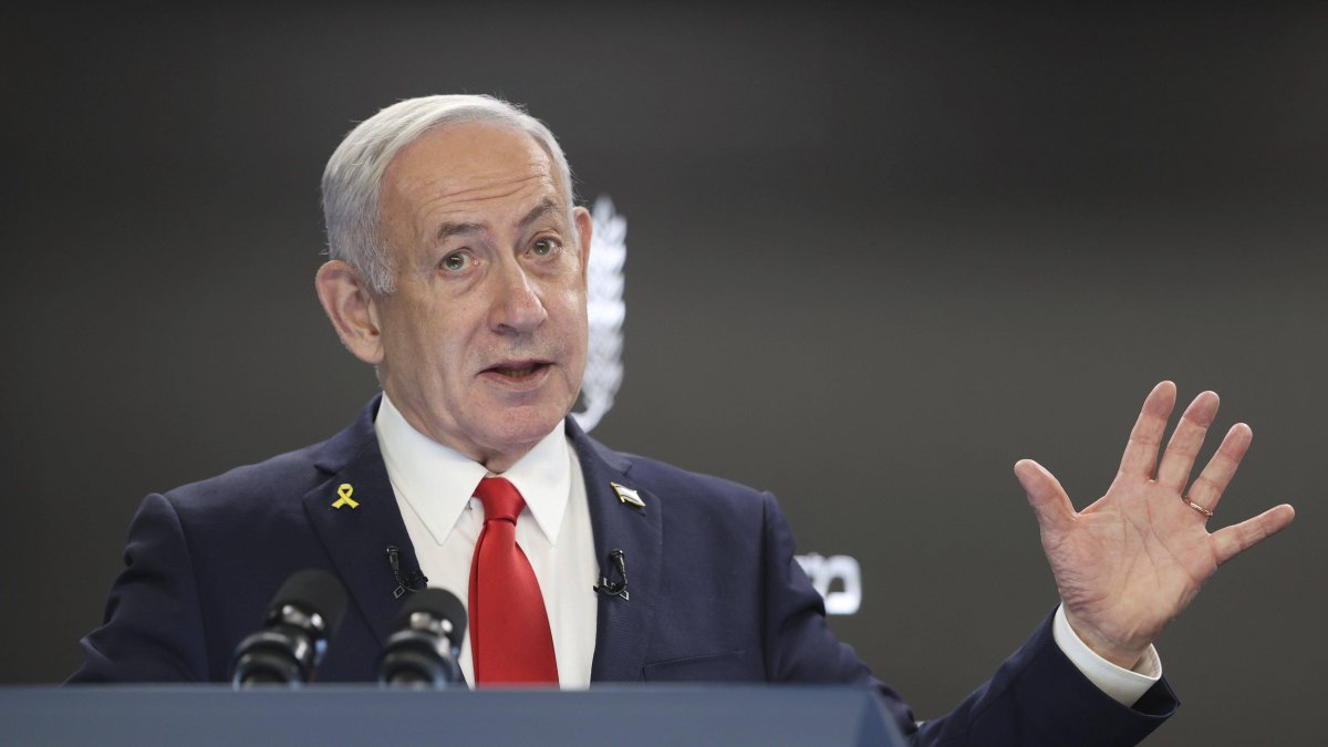 Israeli Prime Minister Benjamin Netanyahu