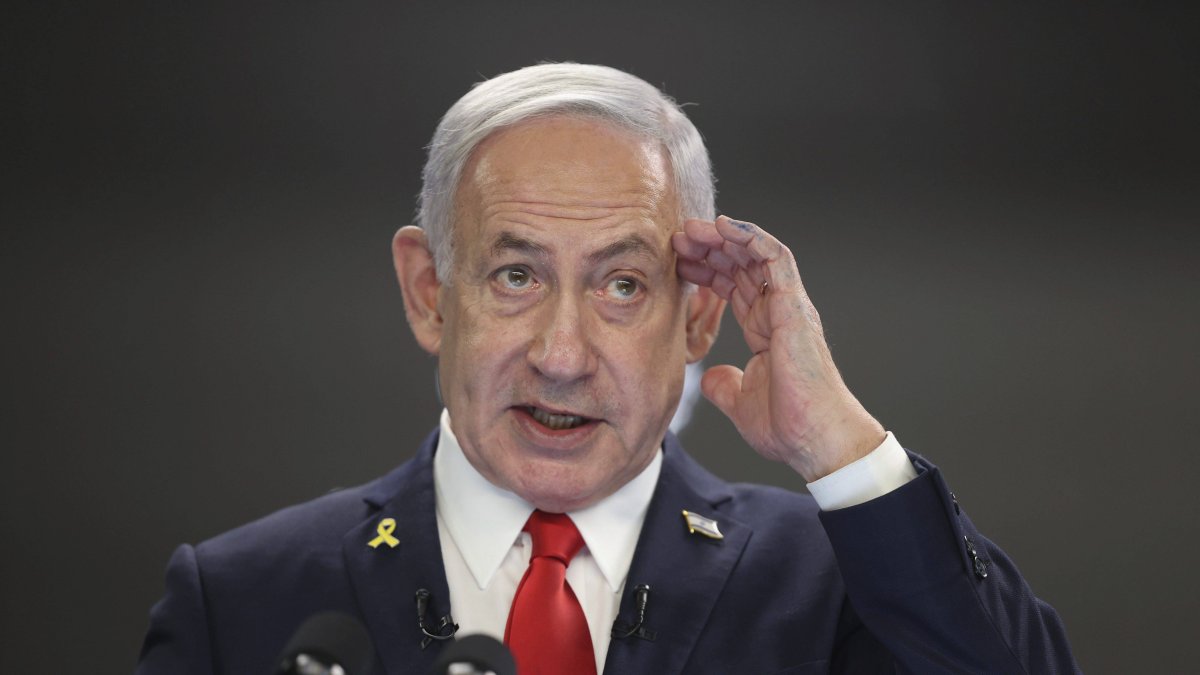 El primer ministro israelí Benjamin Netanyahu