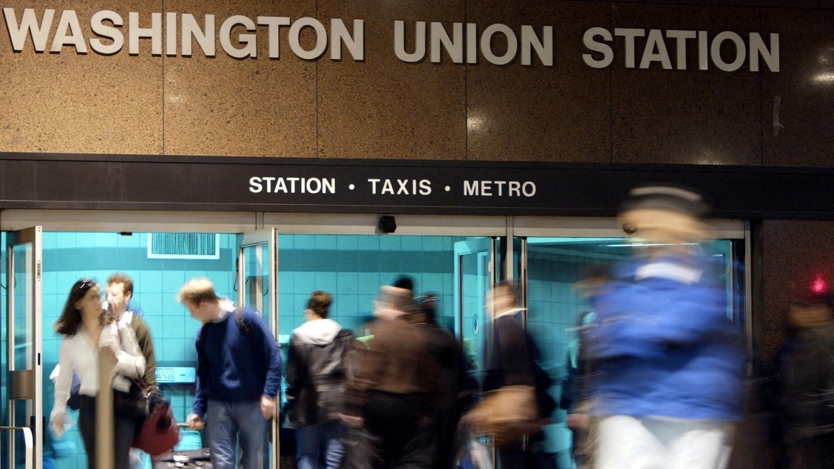 A photo of the Washington, DC's Union Station