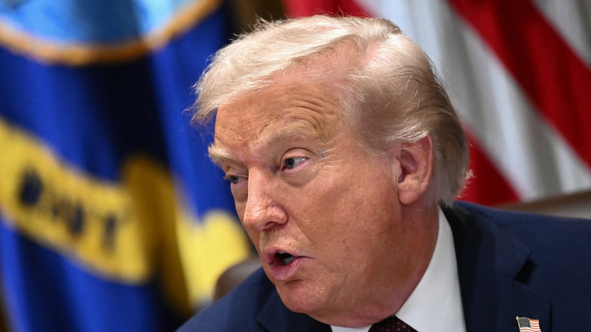 Trump at the White House/ Mandel Ngan