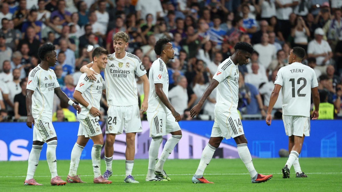 Real Madrid defeated Mallorca at the Santiago Bernabéu.