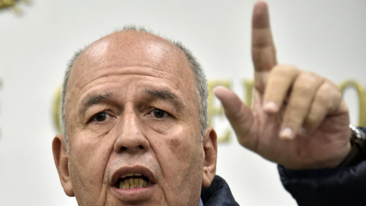 Ex ministro del Interior boliviano Arturo Murillo en imagen de archivo