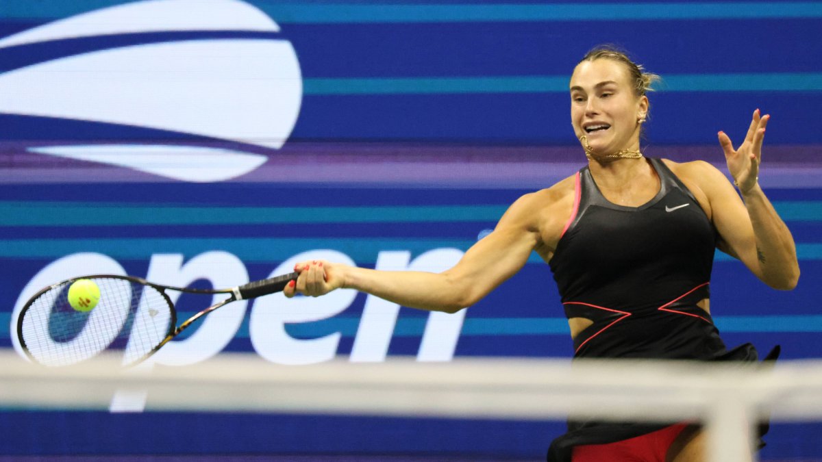 Aryna Sabalenka, en las semifinales del US Open 2025