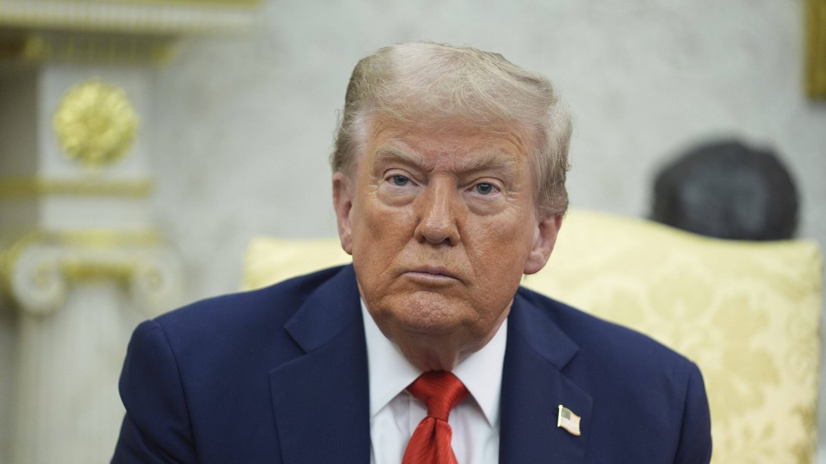 El presidente Donald Trump en la Oficina Oval de la Casa Blanca (Archivo)