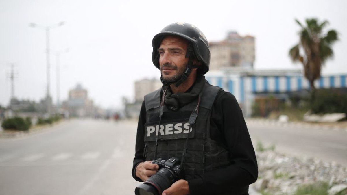 An AFP journalist