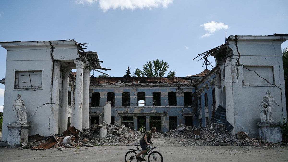 Druzhkivka, Donetsk region.